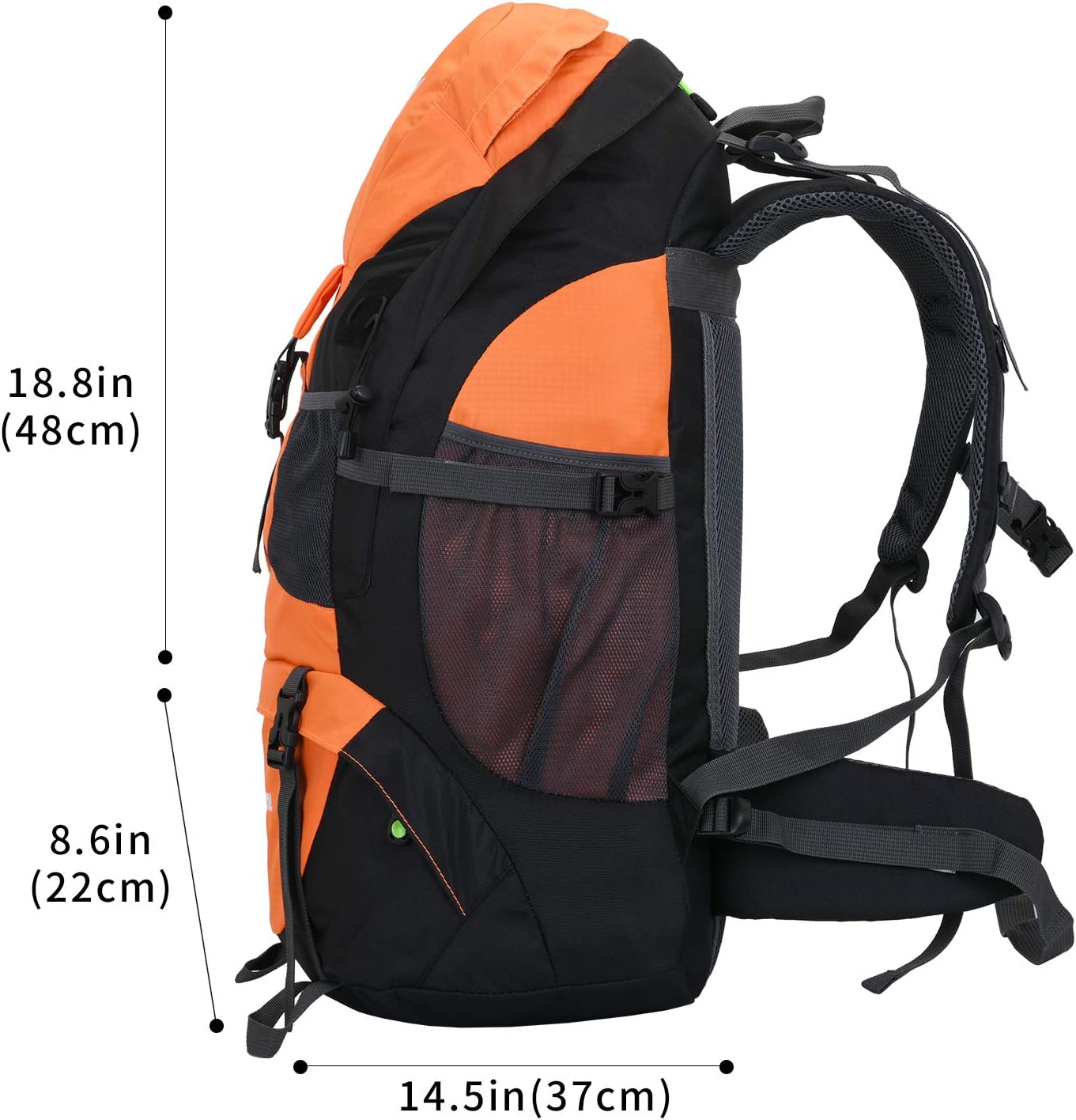 Hiking Backpack, 50l Camping Lightweight Bag for Outdoor