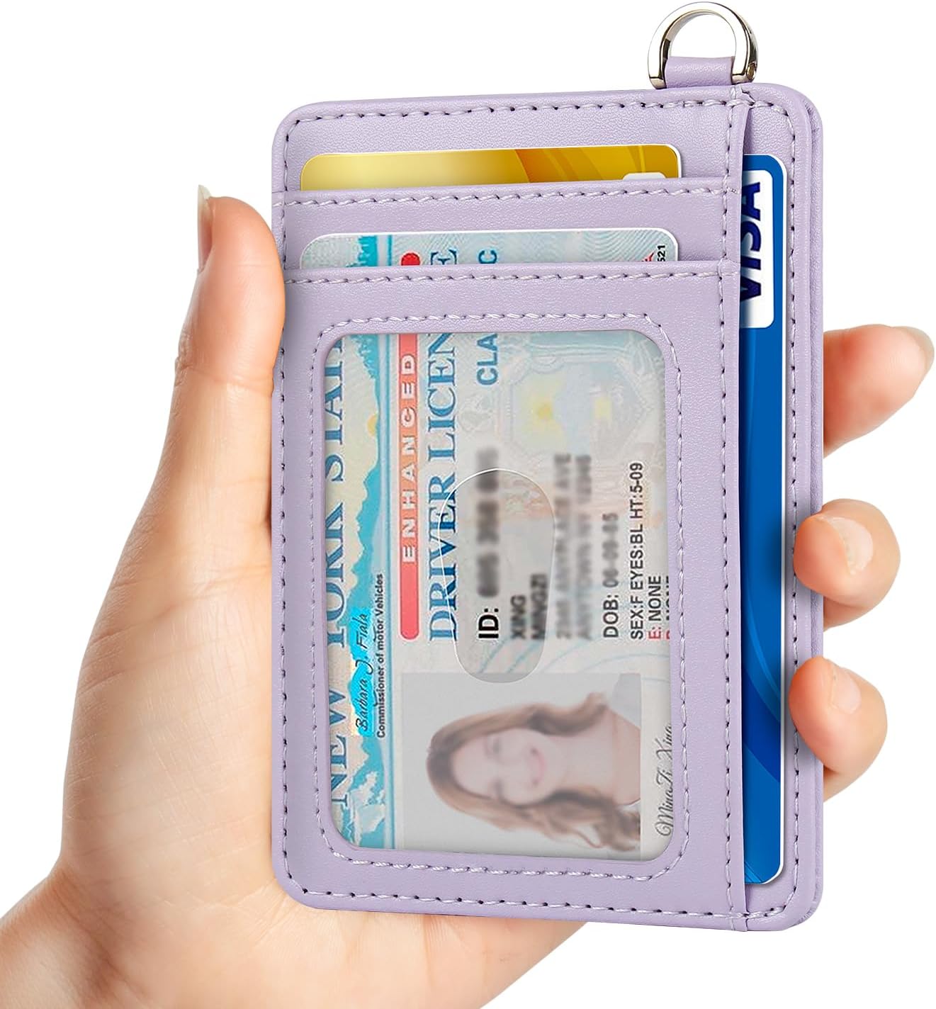 EcoVision Slim Minimalist Front Pocket Wallet, RFID Blocking Credit Card Holder Wallet with