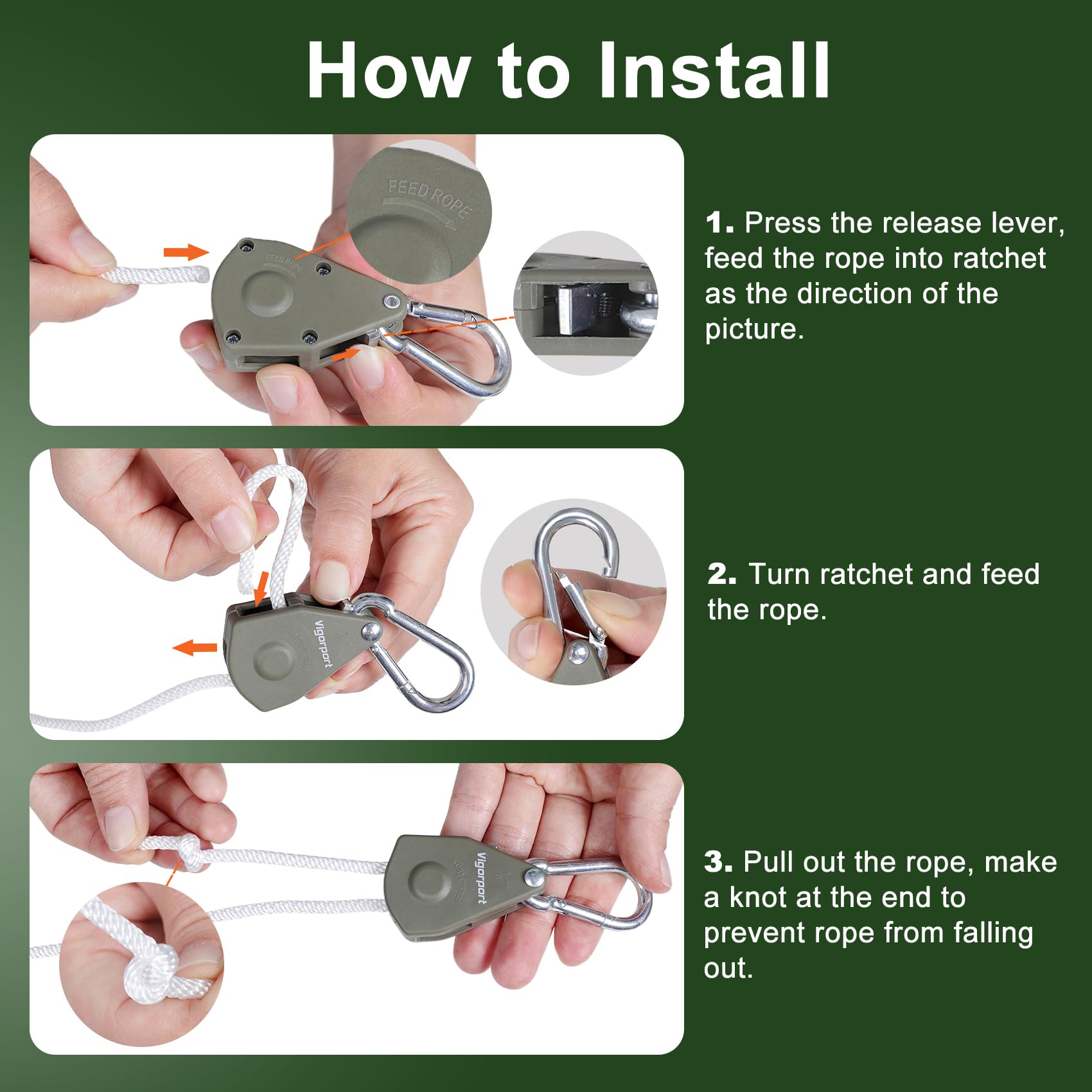 Vigorport Retractable Travel Clothesline, Portable Clothes Laundry Line