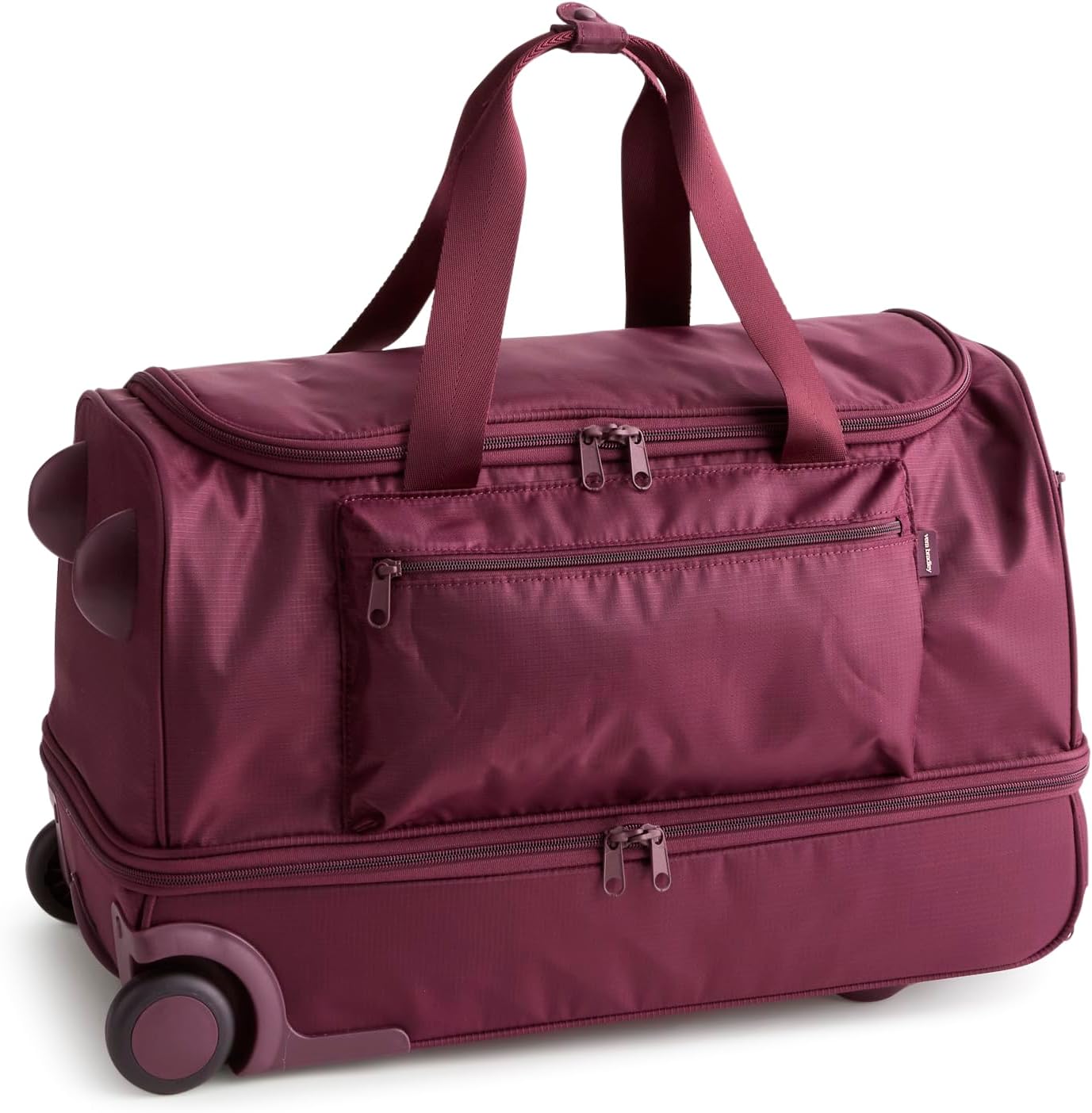 Vera Bradley Women's Ripstop Adair Rolling Duffel Travel Bag