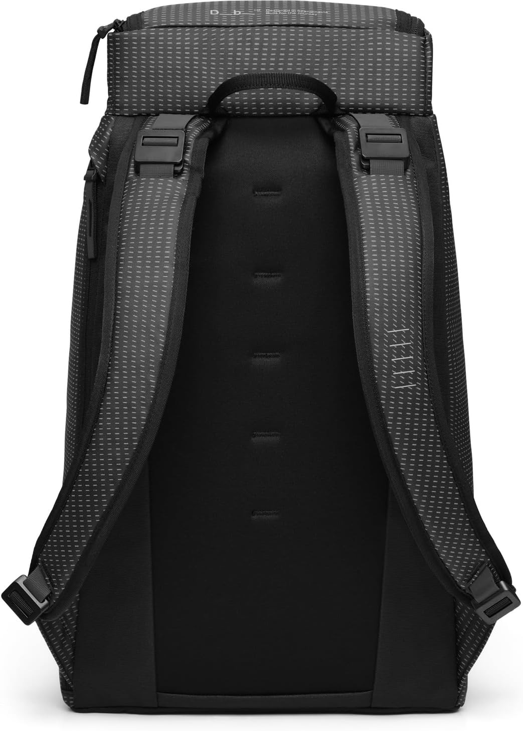 Db Journey Unisex Hugger Backpack (Pack of 1), Reflective Black, 50,5x 32x 24,5 cm, Casual