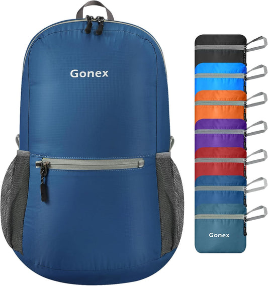 Gonex Ultra Lightweight Packable Backpack 20L Daypack Handy Foldable Camping Outdoor Travel Cycling Backpacking