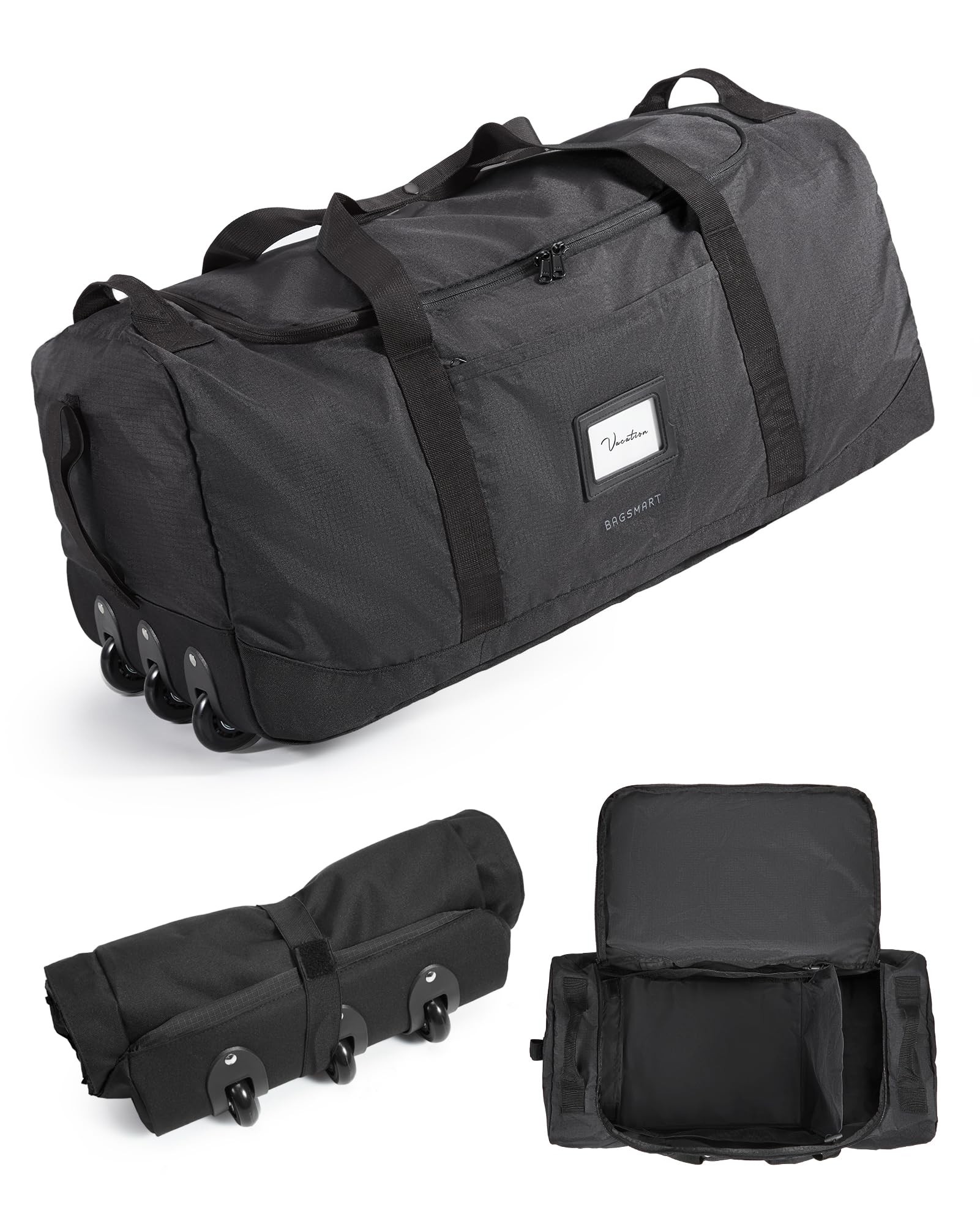 BAGSMART 83L Foldable Travel Bag, Large Duffle Bag Luggage for Travel