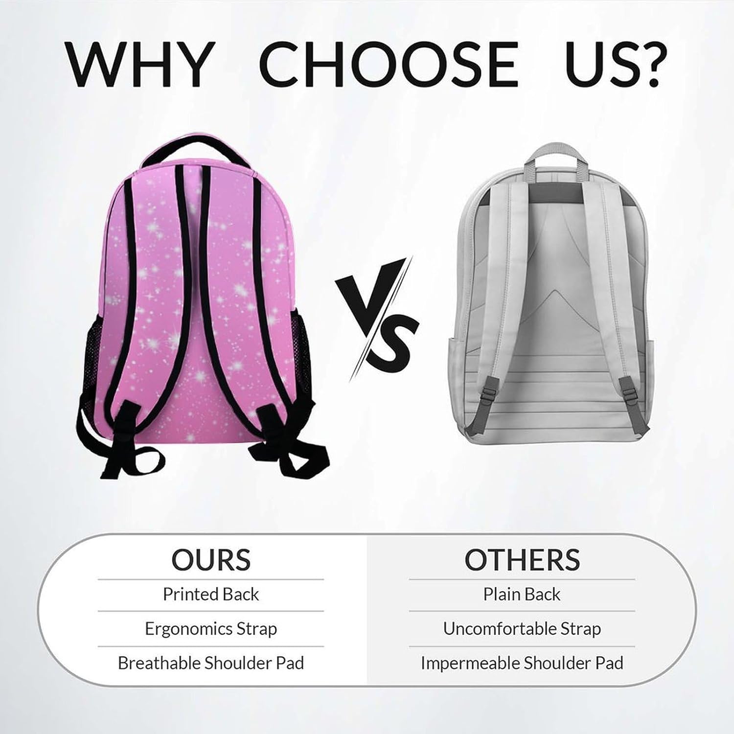 Girl Backpack, Mermaid Backpacks for Kids, 17" Toddler Bookbag for Preschool Kindergarte