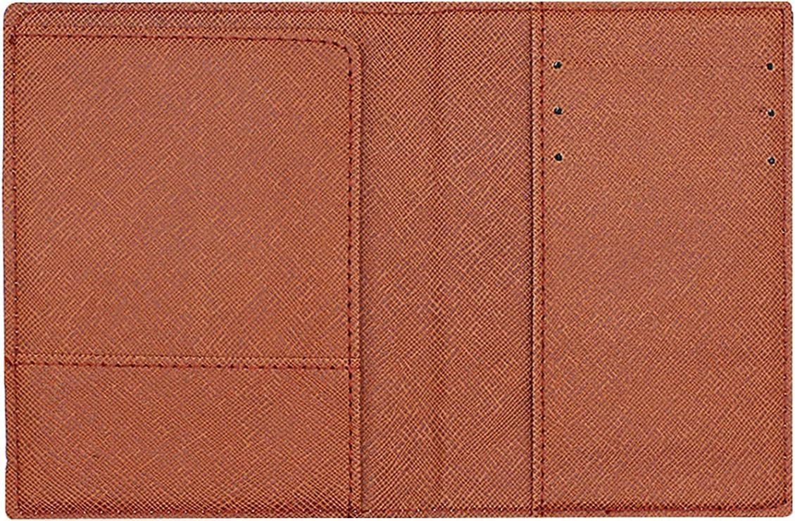 Vintage Flowers Passport Holder for Travel Groovy Colorful Petal PU Leather Passport Cover Wallet