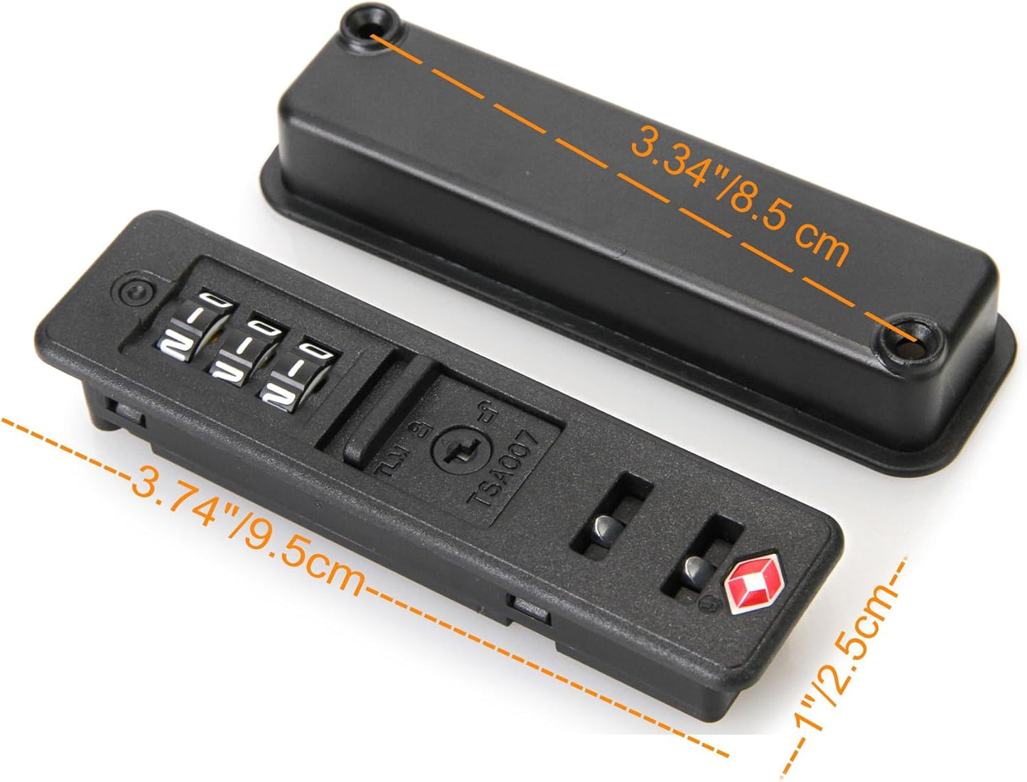 Zoofen Luggage Lock TSA Approved Luggage Travel Lock Luggage Suitcase Baggage Lock