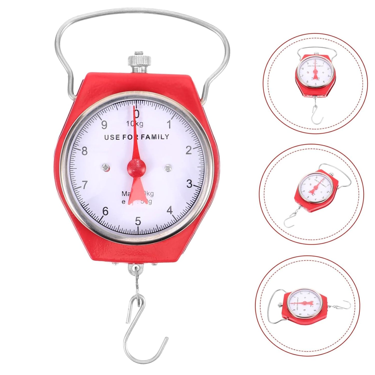 Portable Fish Scale Lightweight Spring Scale for Luggage High Accuracy
