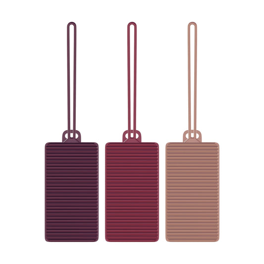 Travelon Set of 3 Silicone Privacy Luggage Tags – product image