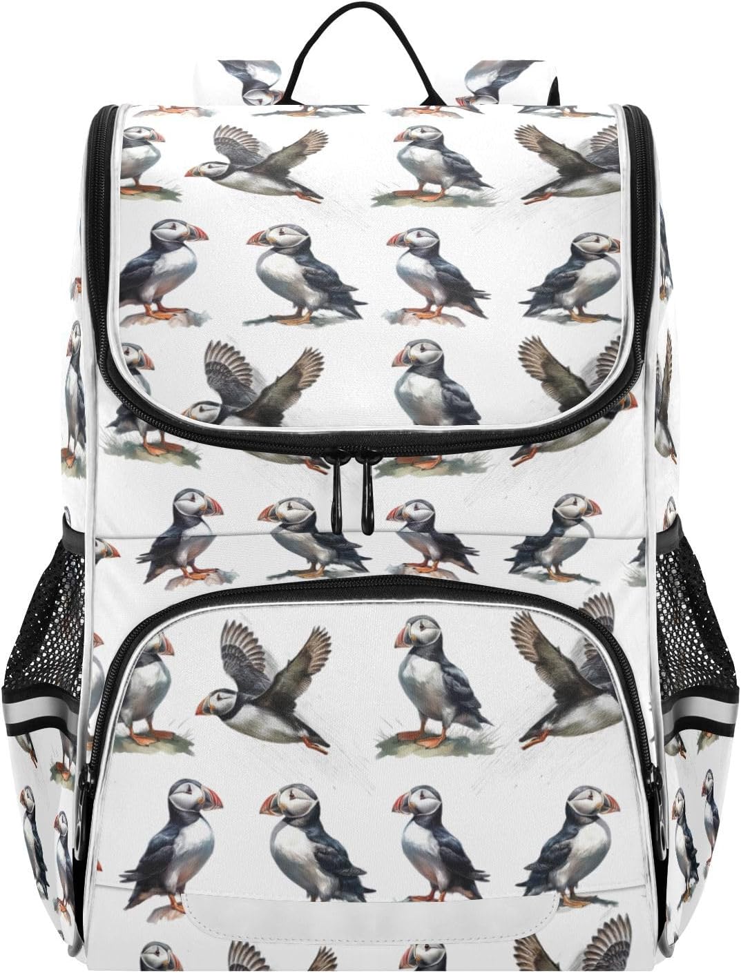Puffins Cute Backpack For Girls Kids Backpack Boys Teen School Bag Bookbag Travel Daypacks
