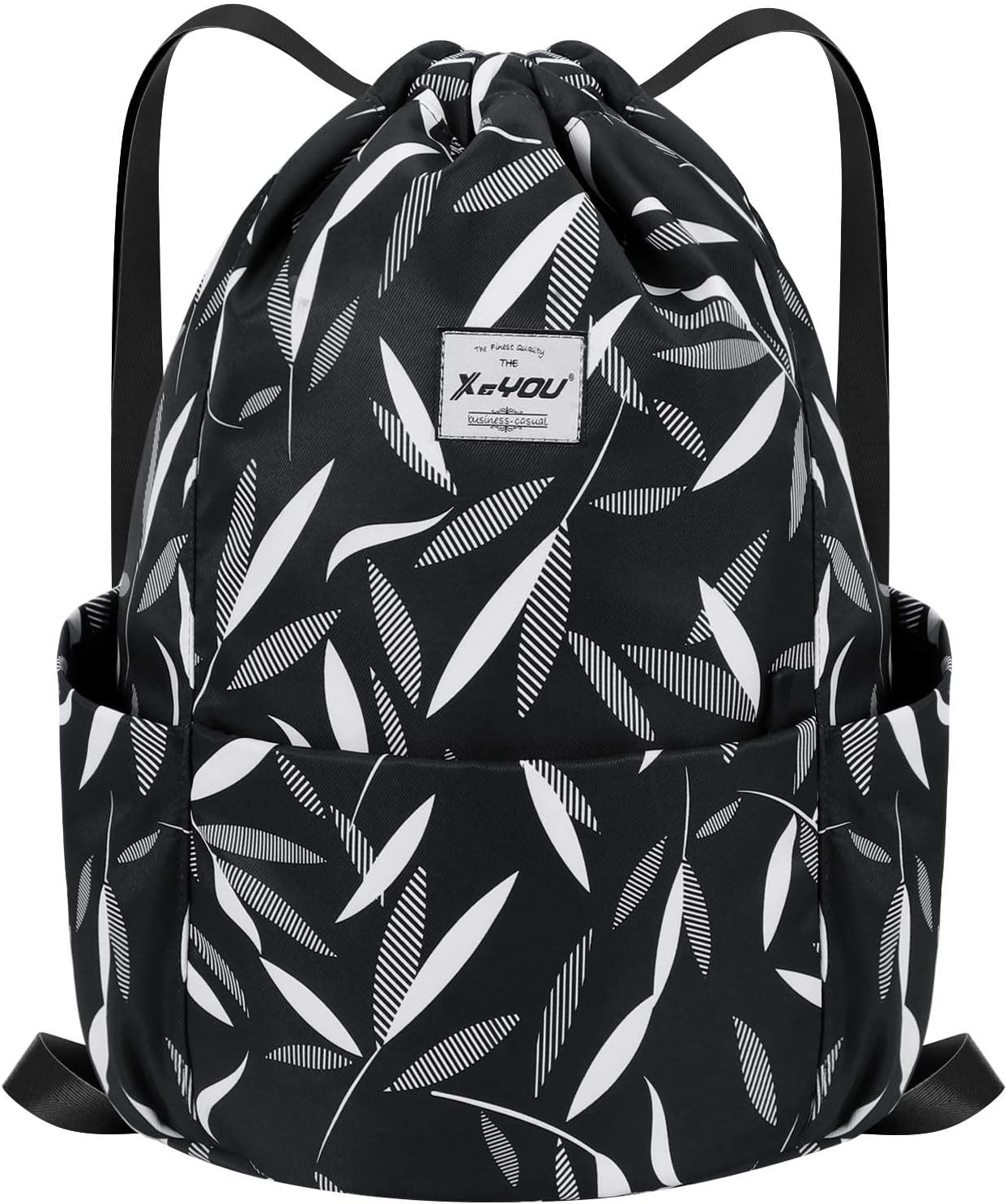 XEYOU Drawstring Sports Backpack Lightweight Gym Yoga Sackpack Shoulder Rucksack Casual Outdoor Daypack for Women and Men