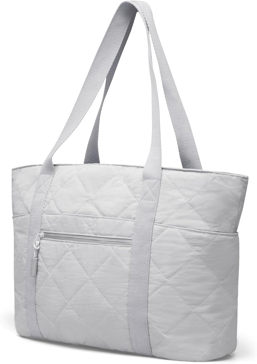 befen Laptop Tote Bag for Women Work, Travel Tote Bags Nurse Puffer Quilted Handbags, Lightweight Waterproof Beach Purse