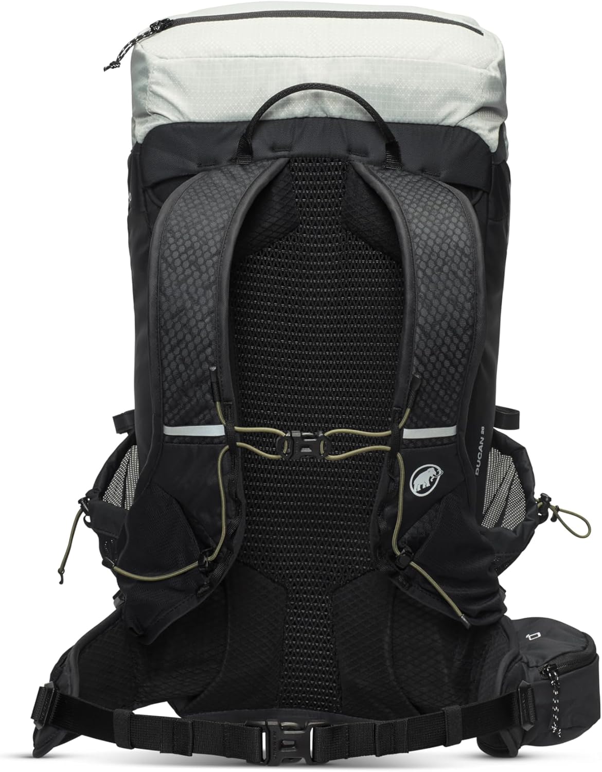 Mammut Ducan 26 – Unisex Outdoor Backpack for Hiking, Running, and Everyday Adventures, Silver Sage-Black, 26L