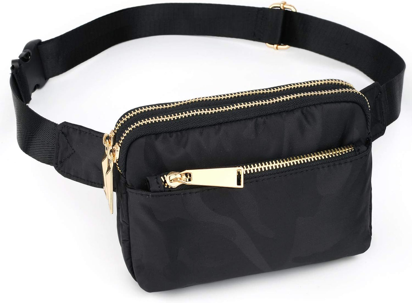 UTO Fanny Pack for Women Crossbody Trendy Fashion Belt Purse Chest Waist Hip Bumbag for Outdoor Shopping Travel Hiking