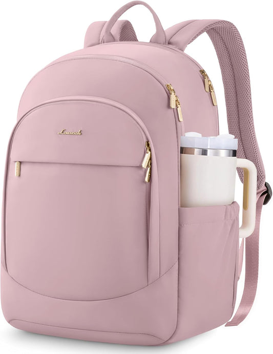 LOVEVOOK Laptop Backpack for Women, 17.3 Inch Business Backpack Purse, Large Capacity Casual Daypack, Work Computer Backpack, Travel Backpack for Teacher, nurse, Gift