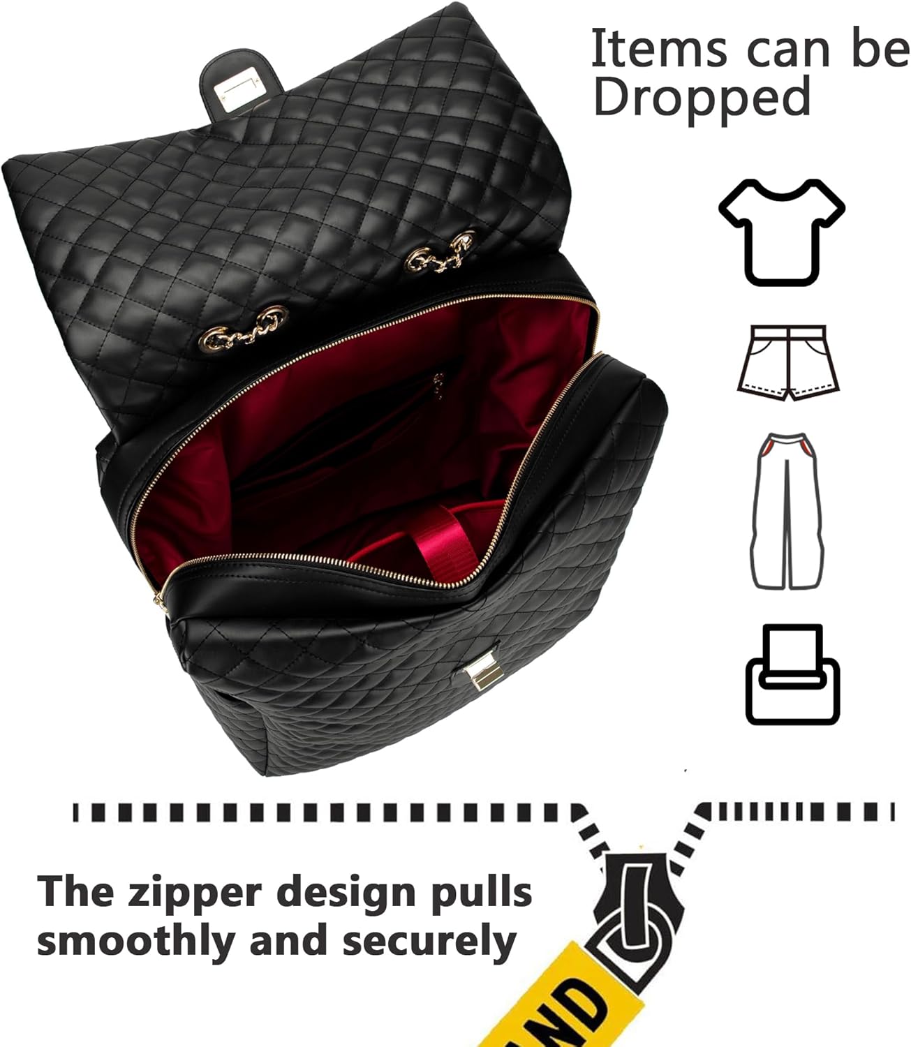 feilario 20in Leather Softside Carry on Suitcases Travel Duffel Bag with 4-rolling Spinner Wheels