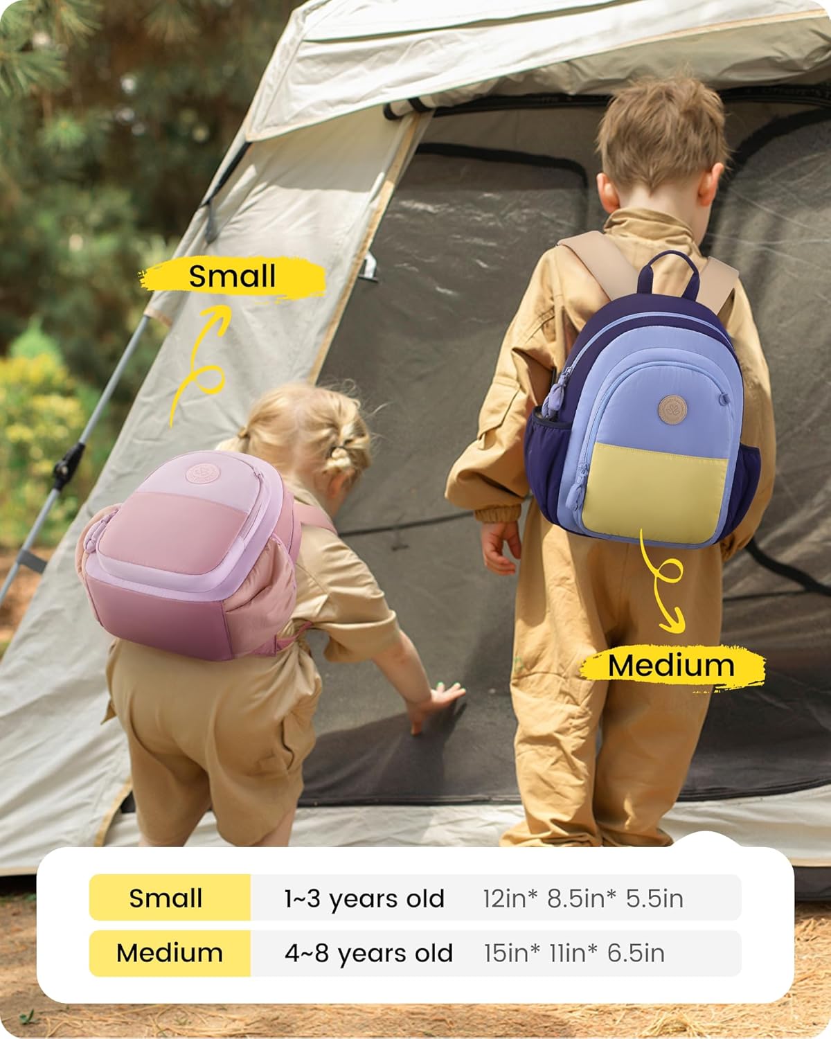 LOVEVOOK Toddler Backpack for Boys Girls 2-4,Puffer Kids Backpack for Preschool,Mini Cute Bookbag for Elementary,Daycare Bag