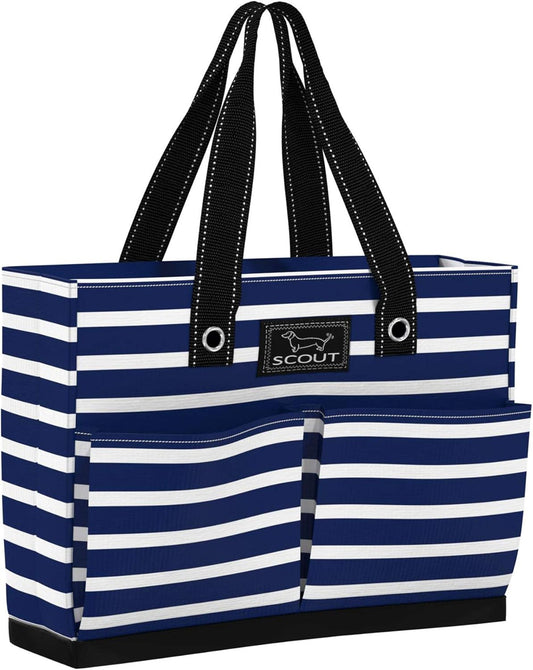 SCOUT Uptown Pocket Tote - Medium Multi-Use Tote Bag for Women, Nurses, Teachers, and Moms, 5 Pockets, Breakaway Zipper