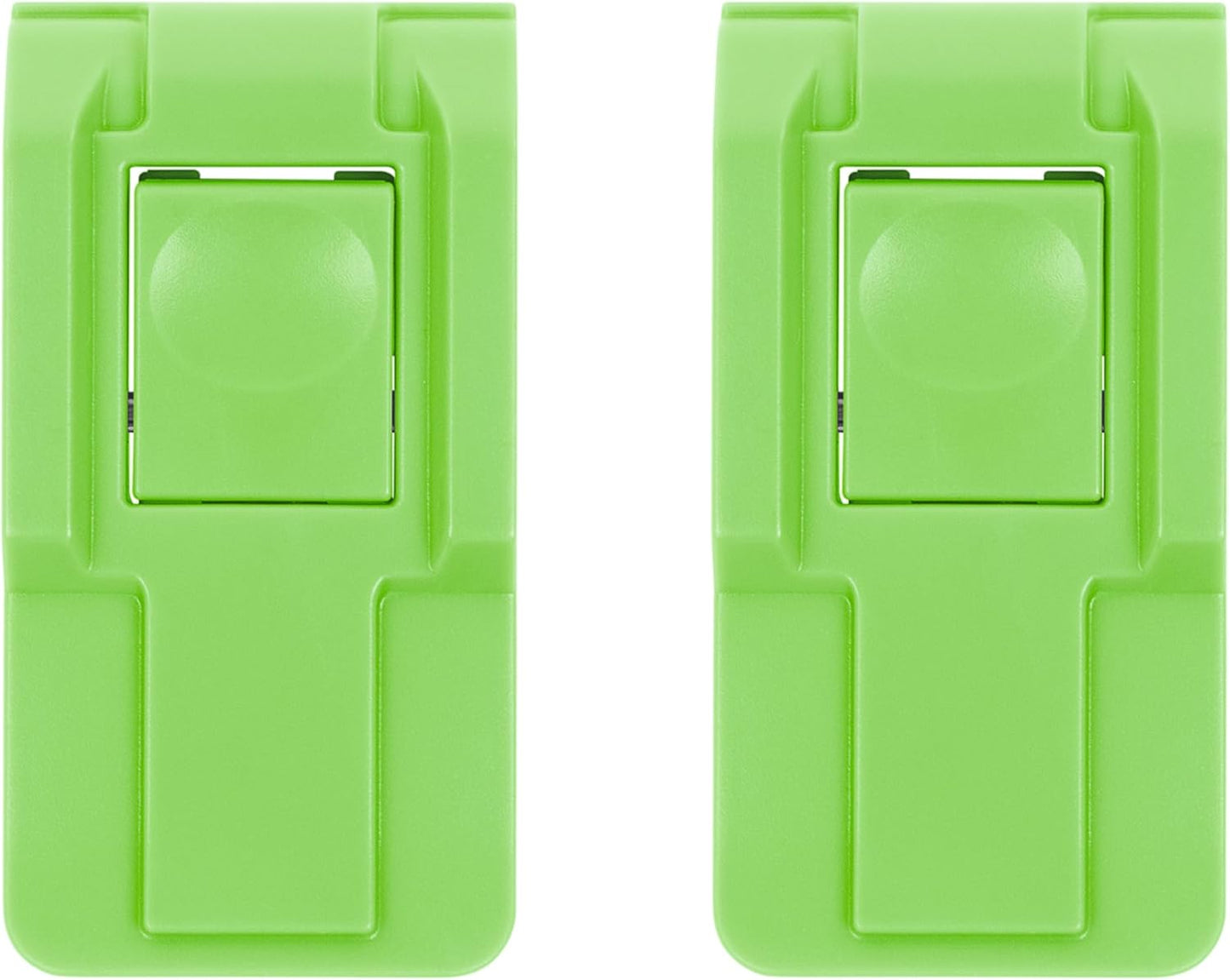 2 Pelican Lime Green Replacement Push Button Medium Air Case Latches. Fits Air Series Cases.