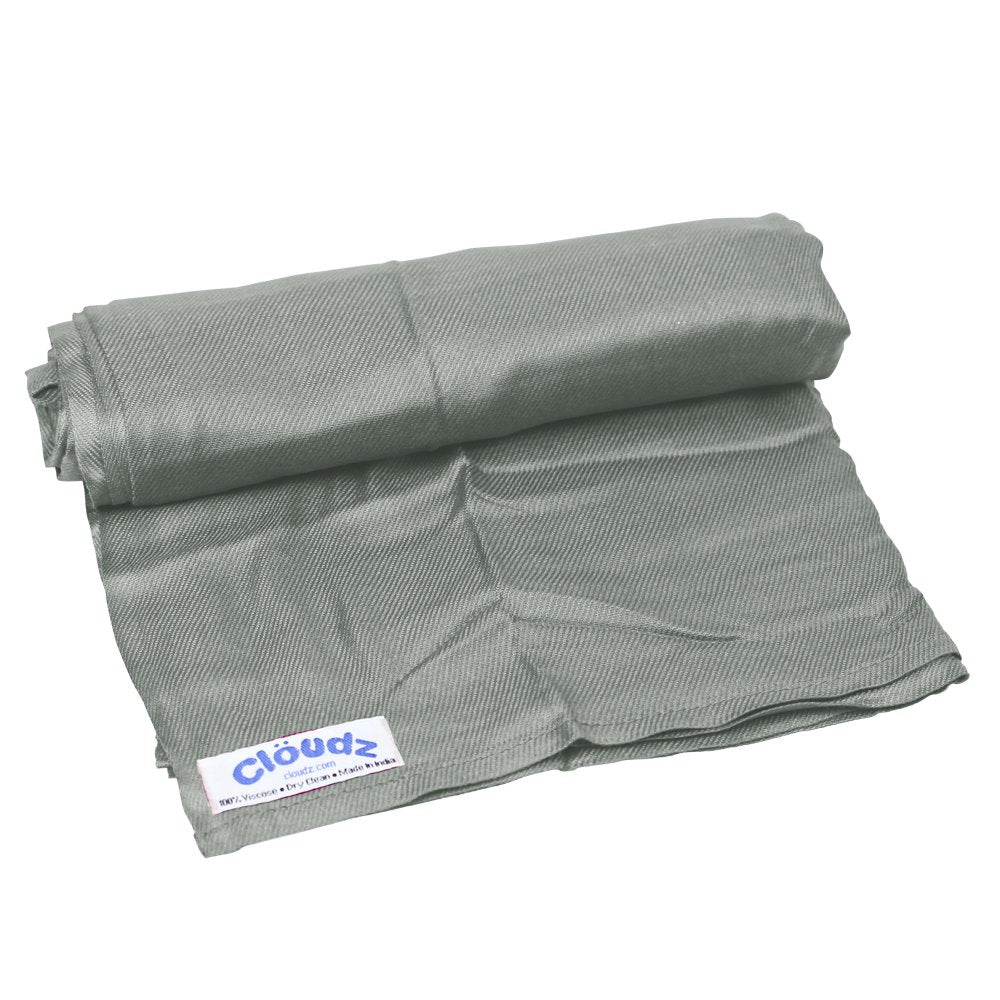 Cloudz Cozy Compact Airplane Travel Blanket for Your Flight, Car, Camping, Home or Comforting
