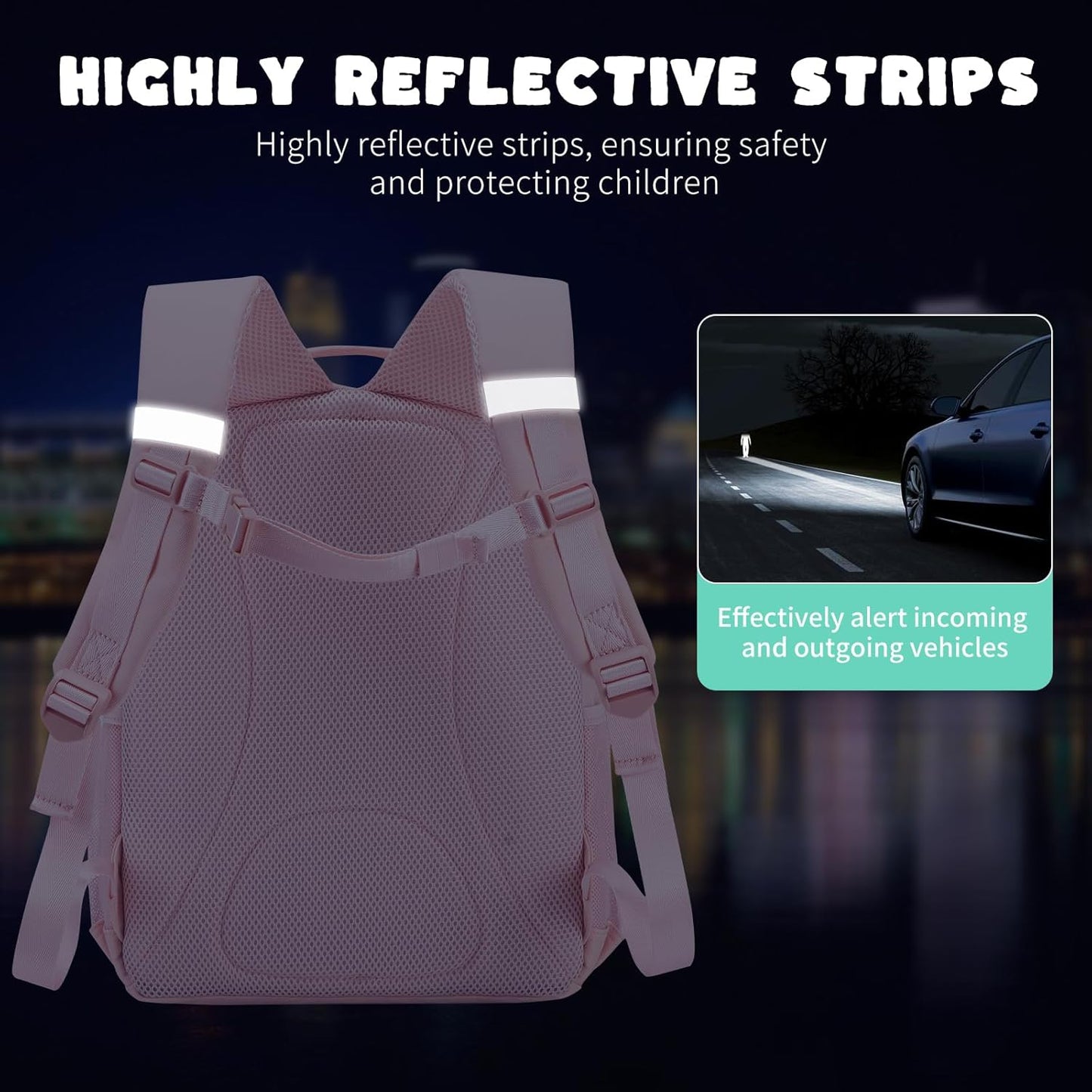 NOL Natural Organic Lifestyle Kids Backpack, School Backpacks for Teens Girls Boys, School Bookbag