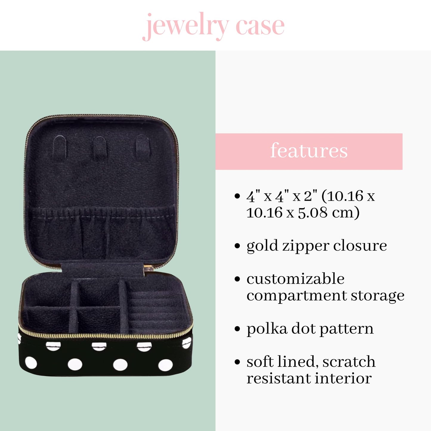 kate spade new york Travel Jewelry Case, Polka Dot