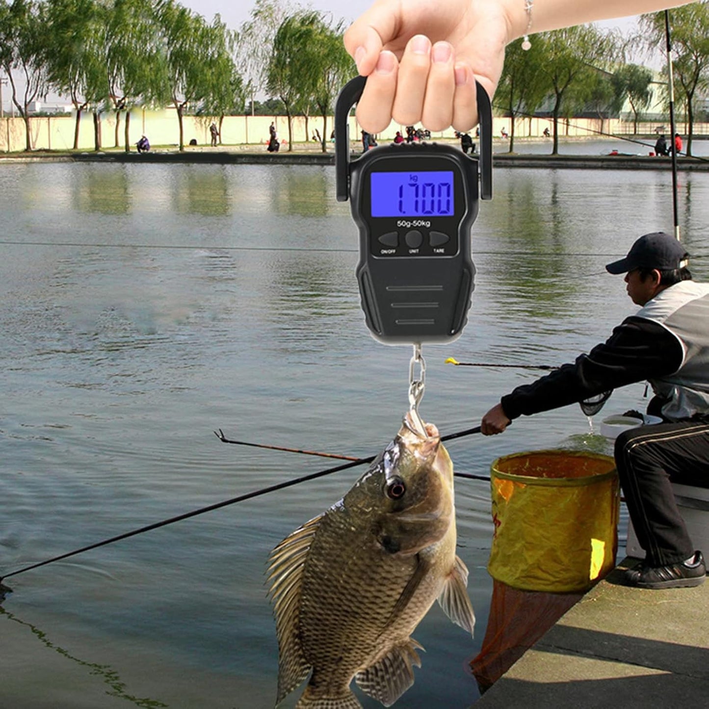 Hanging Weight 50Kg Digital Electronic Weighing Accurate S For Outdoor Hunting Large Luggages Weight