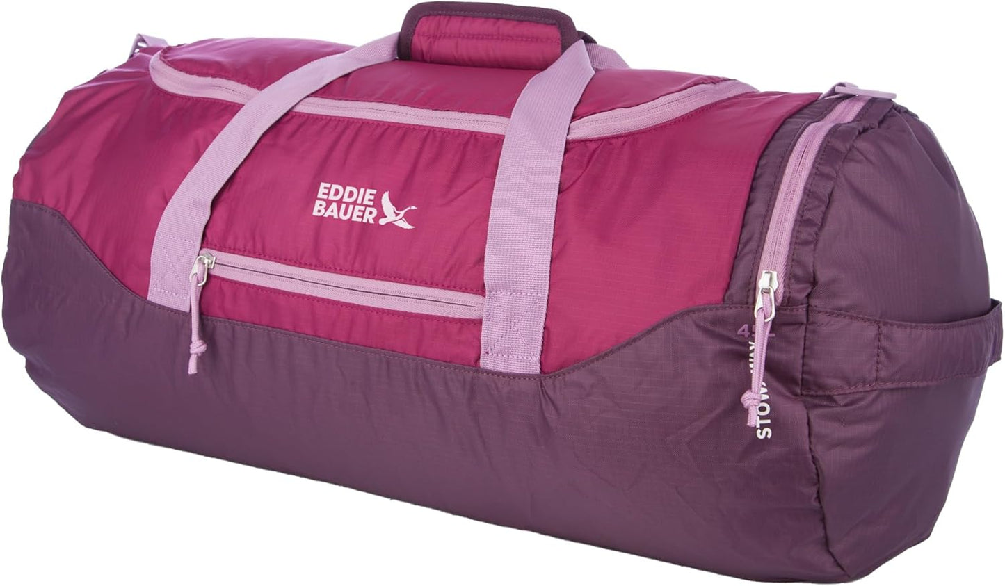 Eddie Bauer Stowaway Packable 45l Duffel Bag-Made from Ripstop Polyester