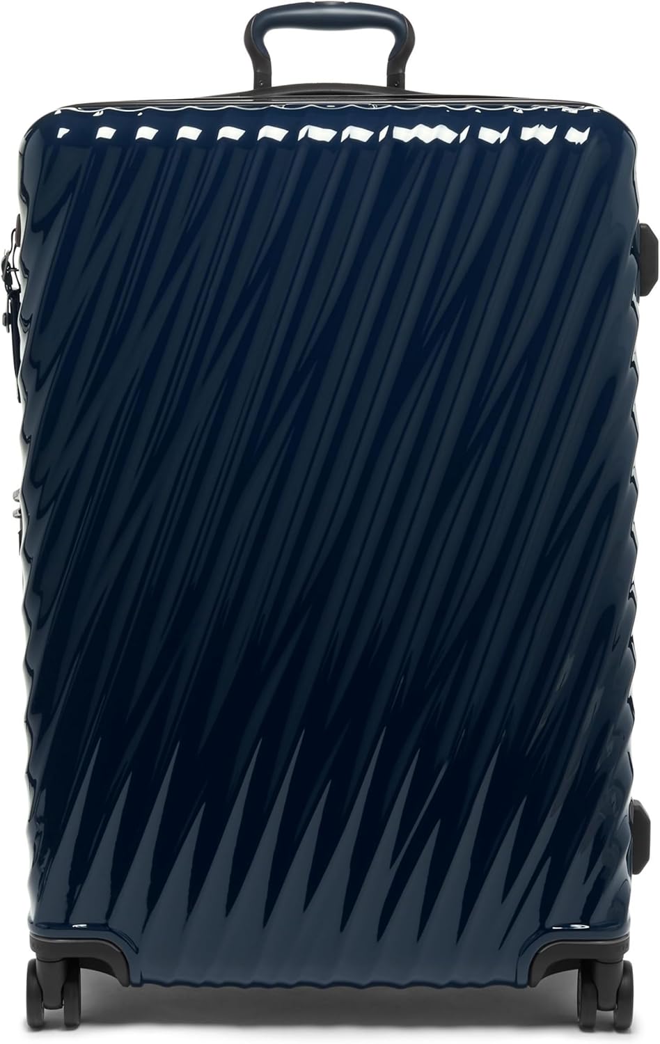 TUMI - 19 Degree Extended Trip Expandable 4 Wheel Packing Case - Durable Hard Shell Zipper Expansion Checked Bag - Suitcase - Navy