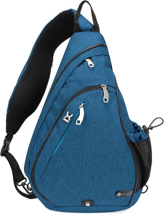 INOXTO Sling Bag, Multipurpose Crossbody Shoulder Bag for Men and Women