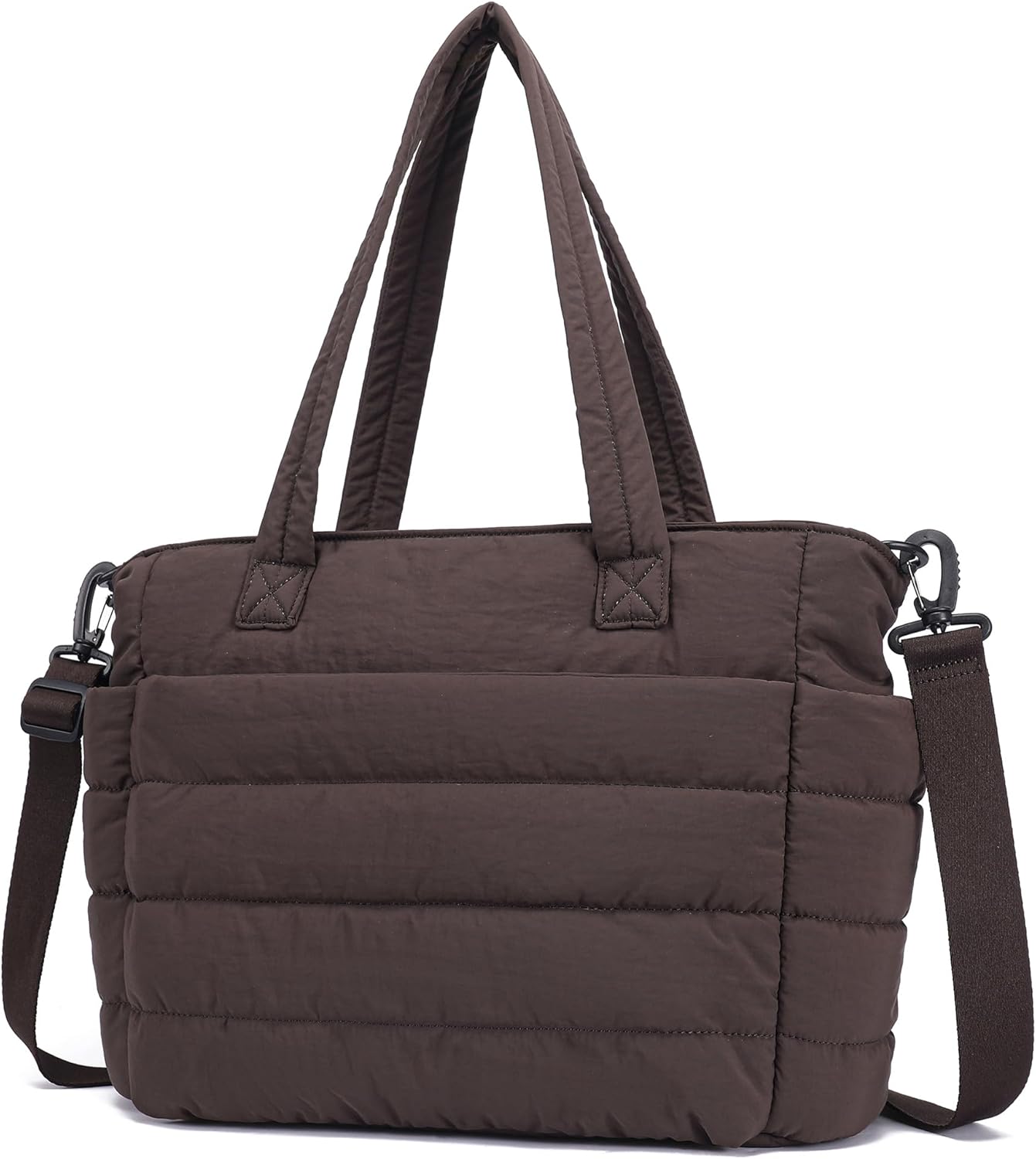 AOCINA Puffy Tote Bag for Women Quilted Work Bag Nurse Bags Women's Handbags for Travel