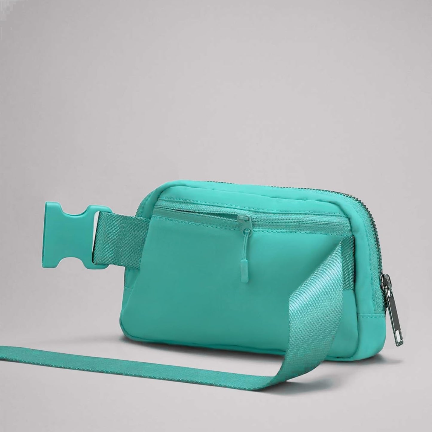 Waist Belt Bag for Women Lulu Dupes Mini Small Crossbody Purse Sling Cute Fashion Waterproof Fanny Pack Over The Shoulder Bags Fashionable Travel Running Belt Pouch Bum Bag Peppermint Green