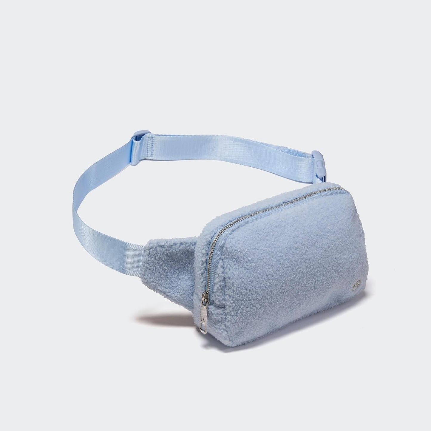 Pander Large 2L Fanny pack Everywhere Fleece Belt Bag for Women and Men with Adjustable strap Belt. (Windmill Blue)