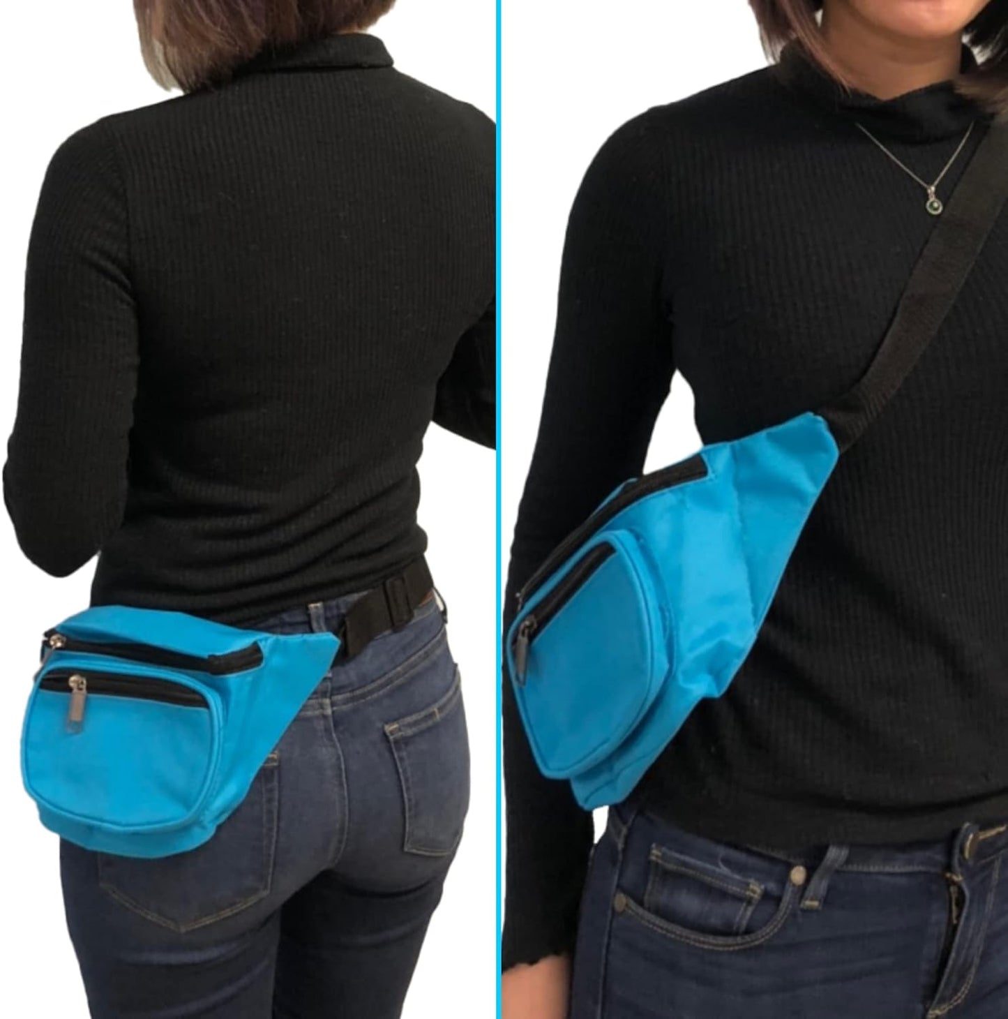 Fanny Pack, BuyAgain Quick Release Buckle Travel Sport Waist Fanny Pack Bag For Men Or Women