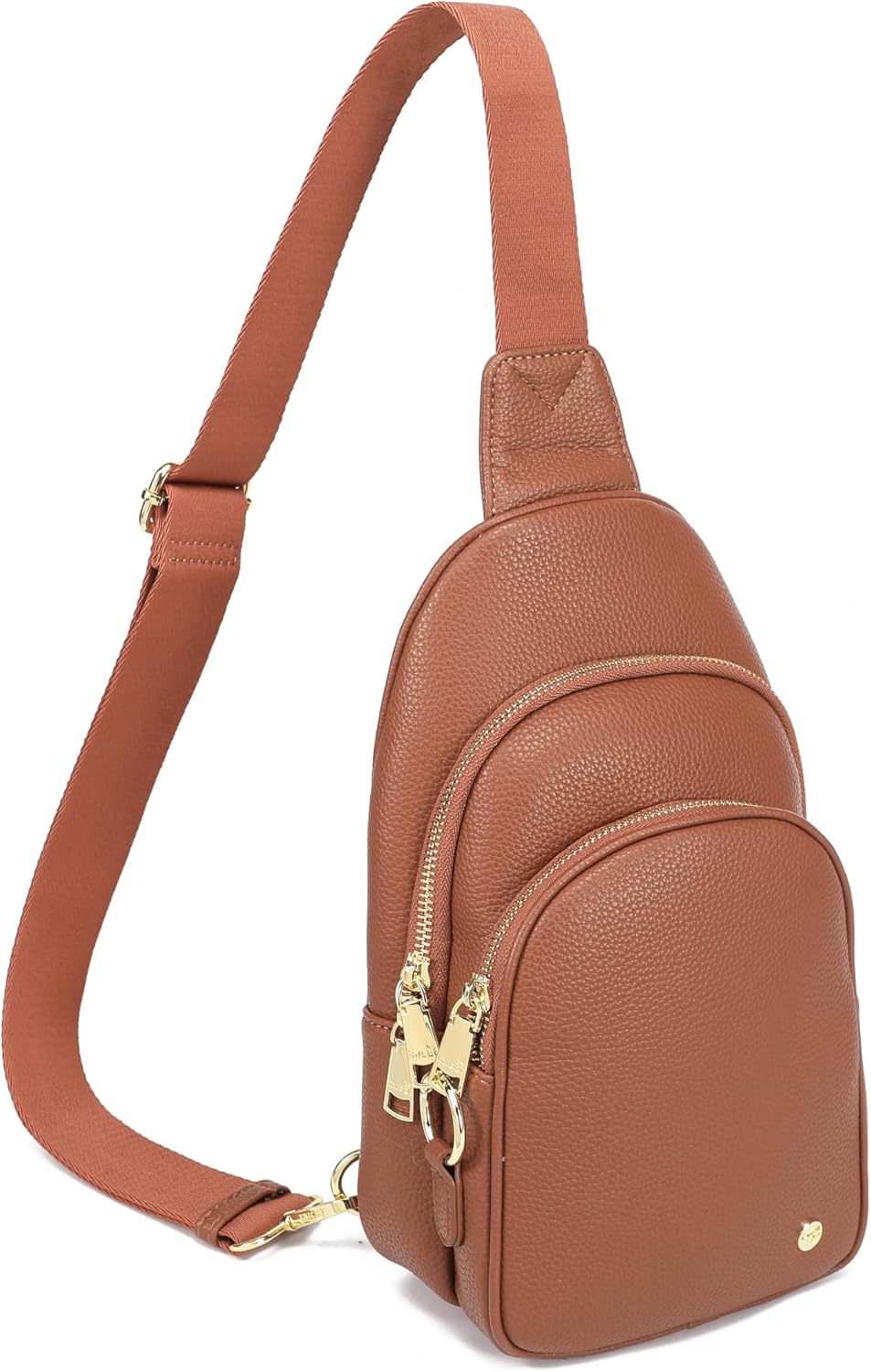 INICAT Crossbody Sling Bags Travel Cross Body Purses Faux Leather Fanny Packs Chest Bag for Women