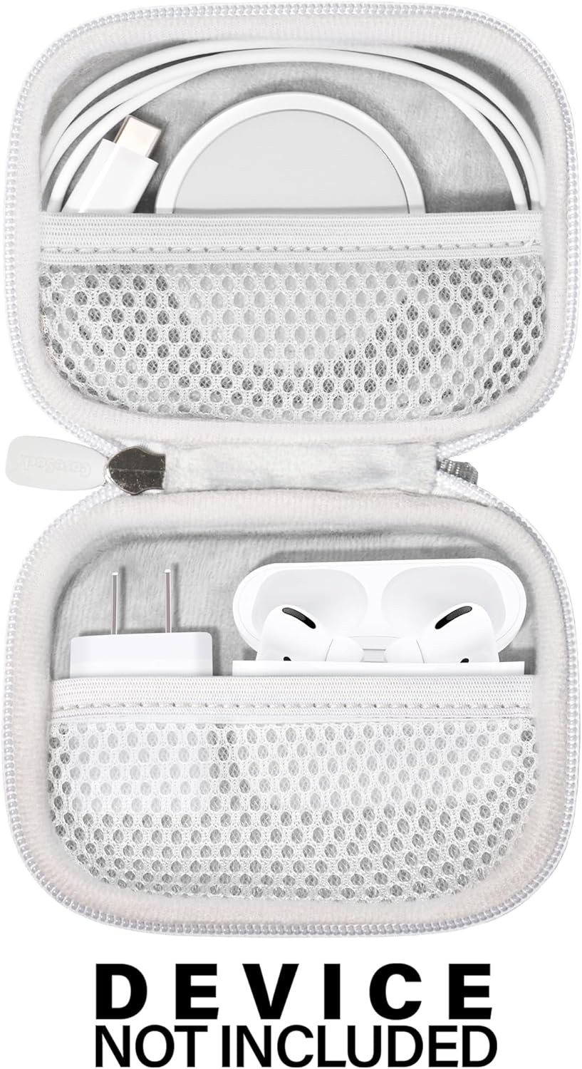CaseSack All-in-One Case for iPhone MagSafe Charger & Battery Pack, Storage for Accessories/Power Adapter/Charge Cable/Docks, Compatible with AirPods 4/ Pro 3/2/ 1