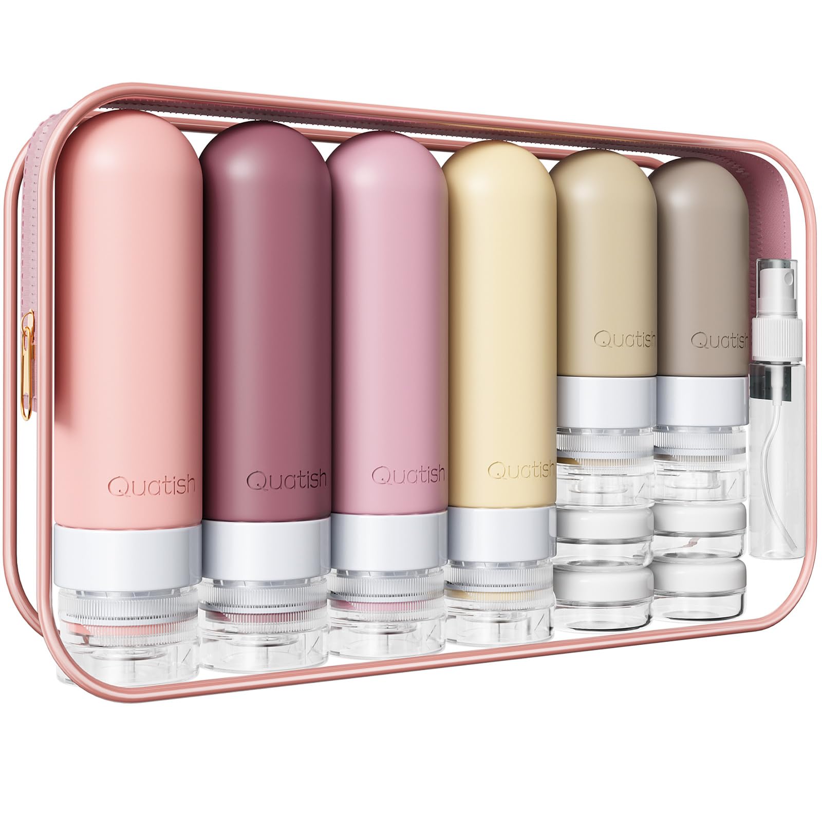 20 Pack Travel Bottles for Toiletries, Original Patented, TSA Approved Travel Size Containers, Leak