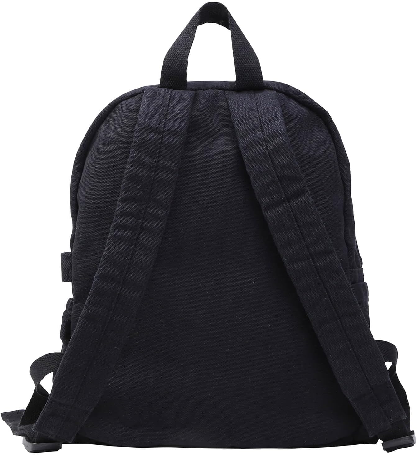 Phaoullzon Medium Canvas Laptop Backpack for Women Vintage Travel Backpack, Black