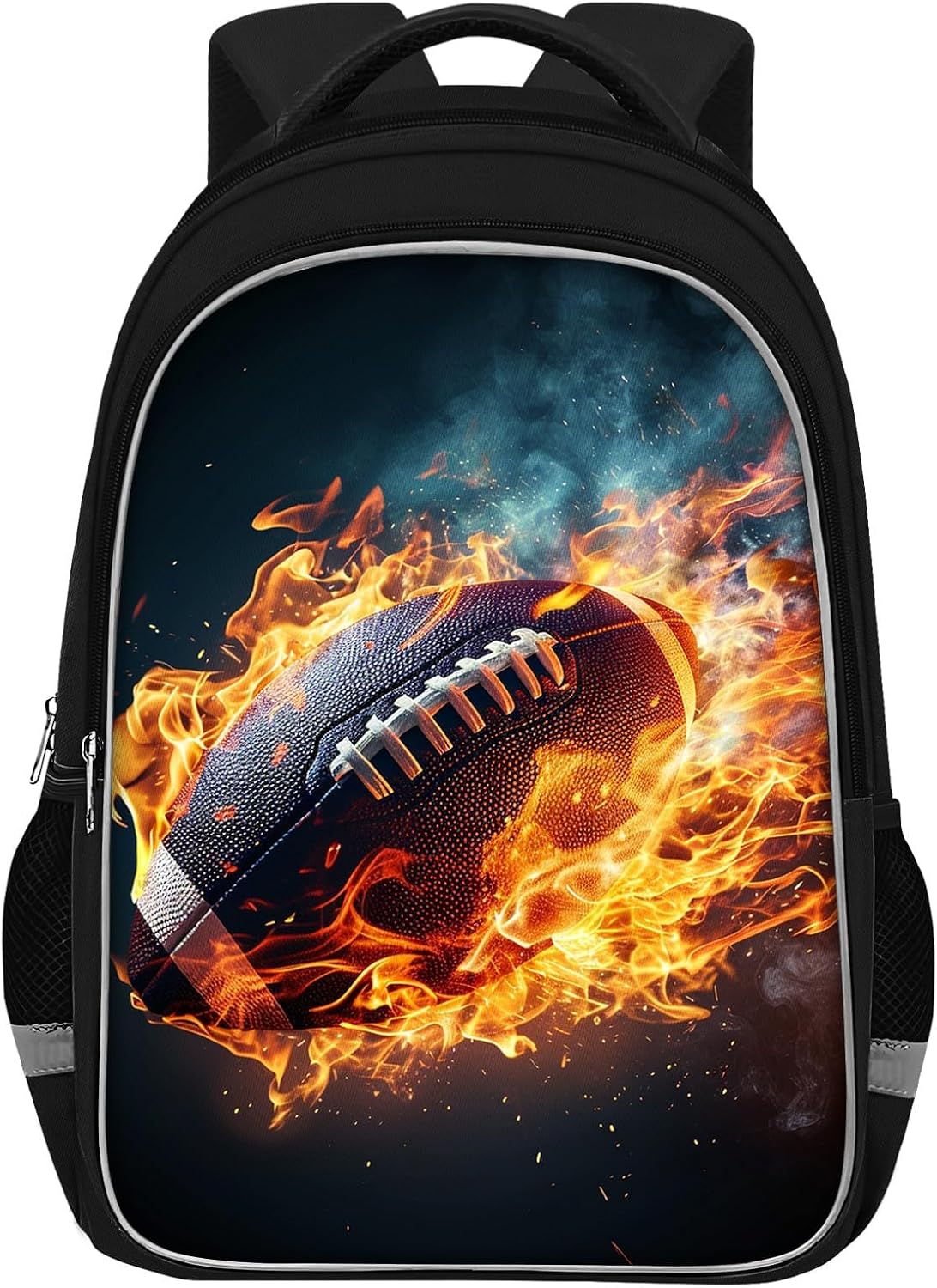 School Backpack for Boys - American Football Boys Backpack for Kids Children Elementary Middle