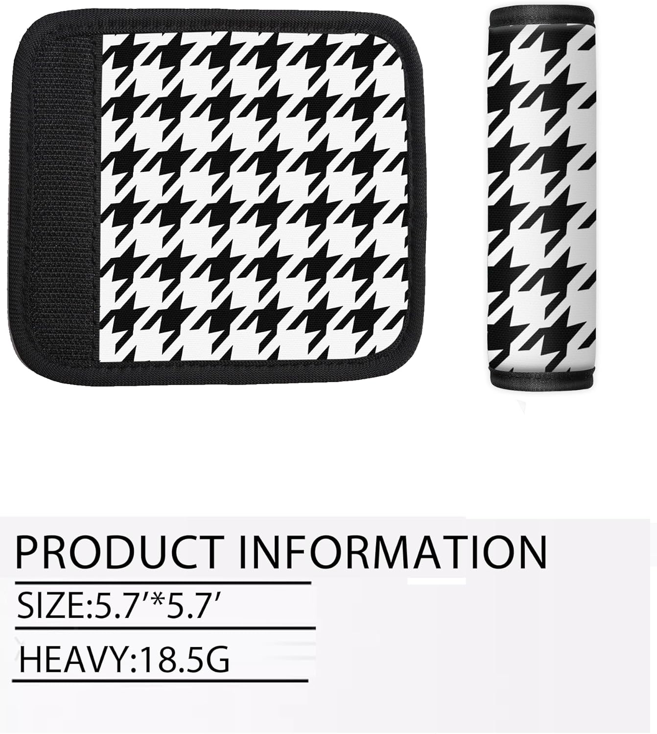 2 Pack Luggage Handle Wrap Travel Tags - Set of Luggage Tags for Suitcases, Identifiers, Marker