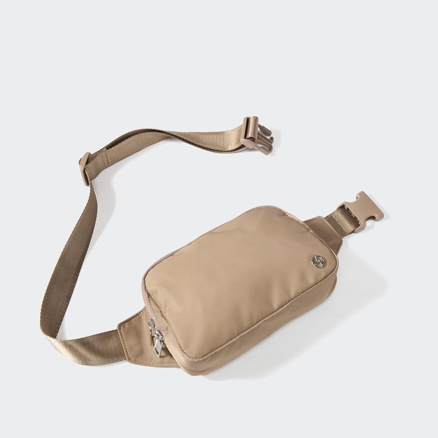 Pander Belt Bag Large 2L, Nylon Fanny Pack Purse for Women and Men with Adjustable Strap