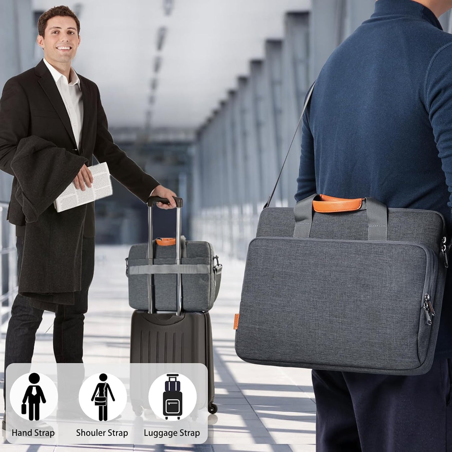 Laptop Sleeve Case Bag Compatible with HP Lenovo Dell ASUS Acer 14 inch, HP Stream 14, Dell