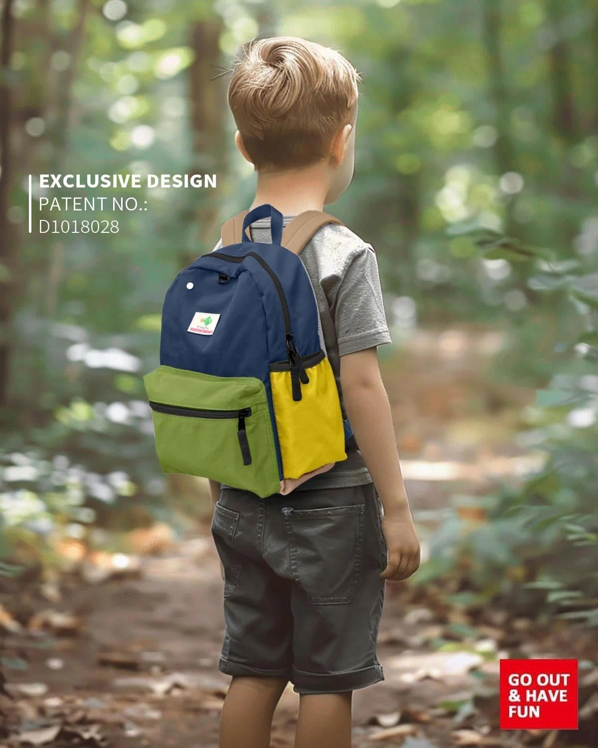 Preschool Toddler Backpack For Boys Girls, School Mini & Travel, Small Kids Child Backpacks, Kindergarten Elementary bag, 11.6" H