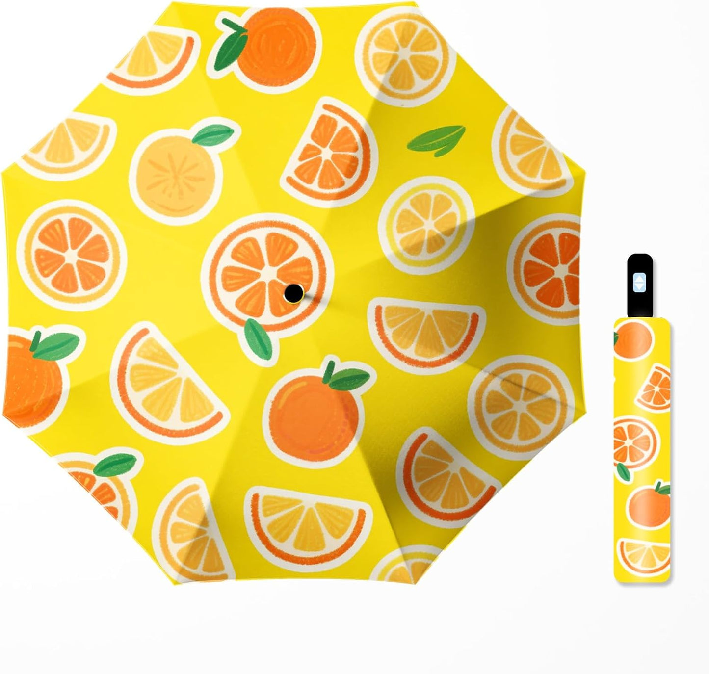 Small Travel Folding Umbrella for Girl, Portable, UV, SunShade, Compact, Automatic, Rain & Wind