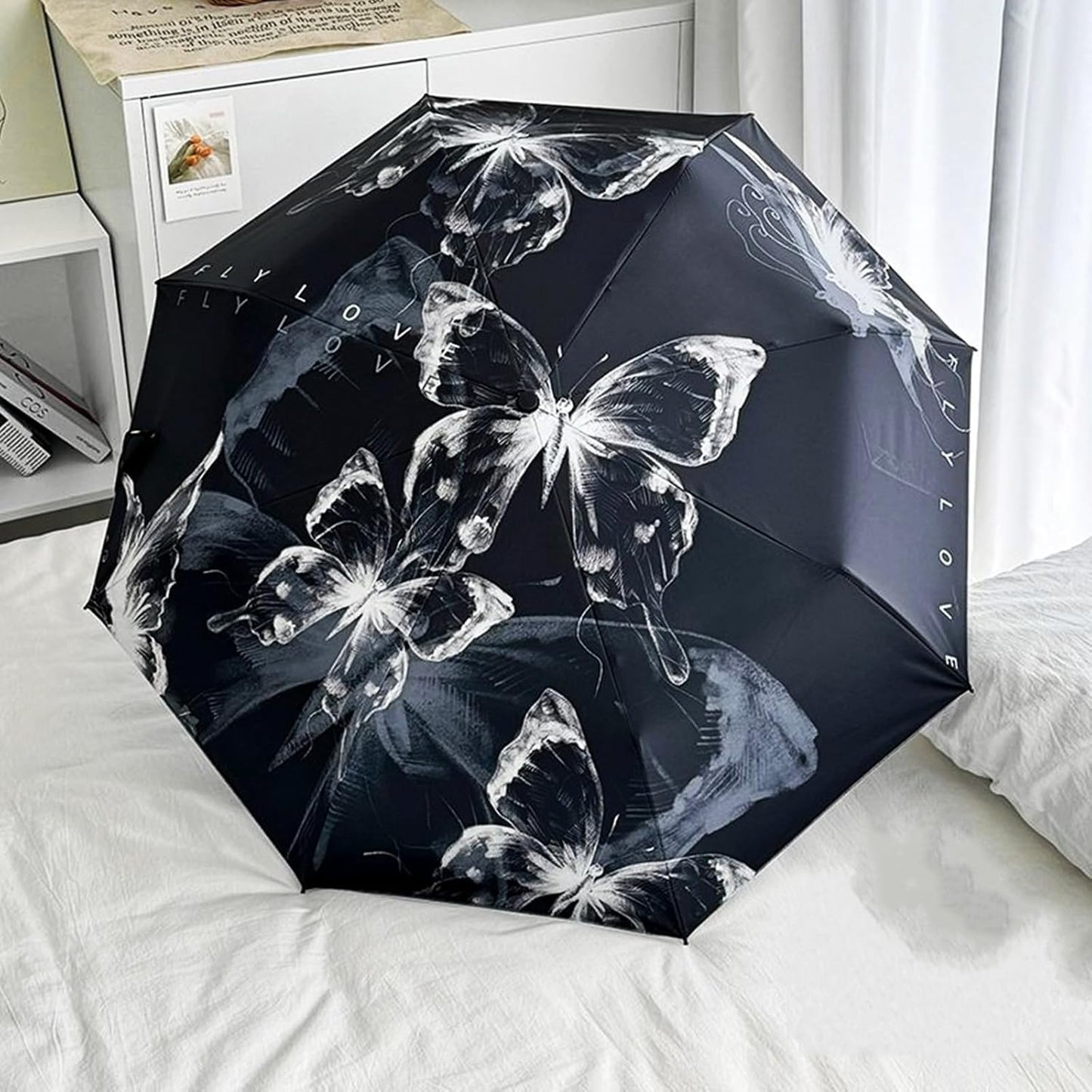Vintage Lace Parasol Gothic Lolita Umbrella UV Sun Protection Witch Cosplay Photoshoot Props Party Decoration