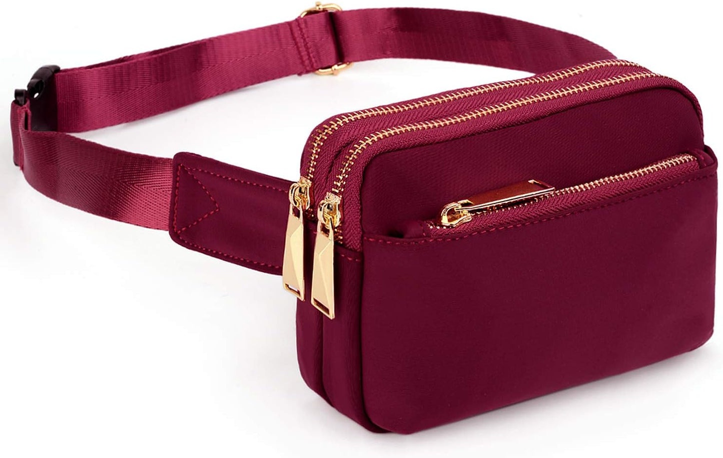UTO Fanny Pack for Women Crossbody Trendy Fashion Belt Purse Chest Waist Hip Bumbag for Outdoor Shopping Travel Hiking