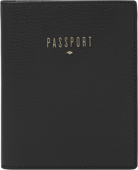 Fossil Women's Passport RFID Blocking Travel Passport Holder Case Wallet for Women