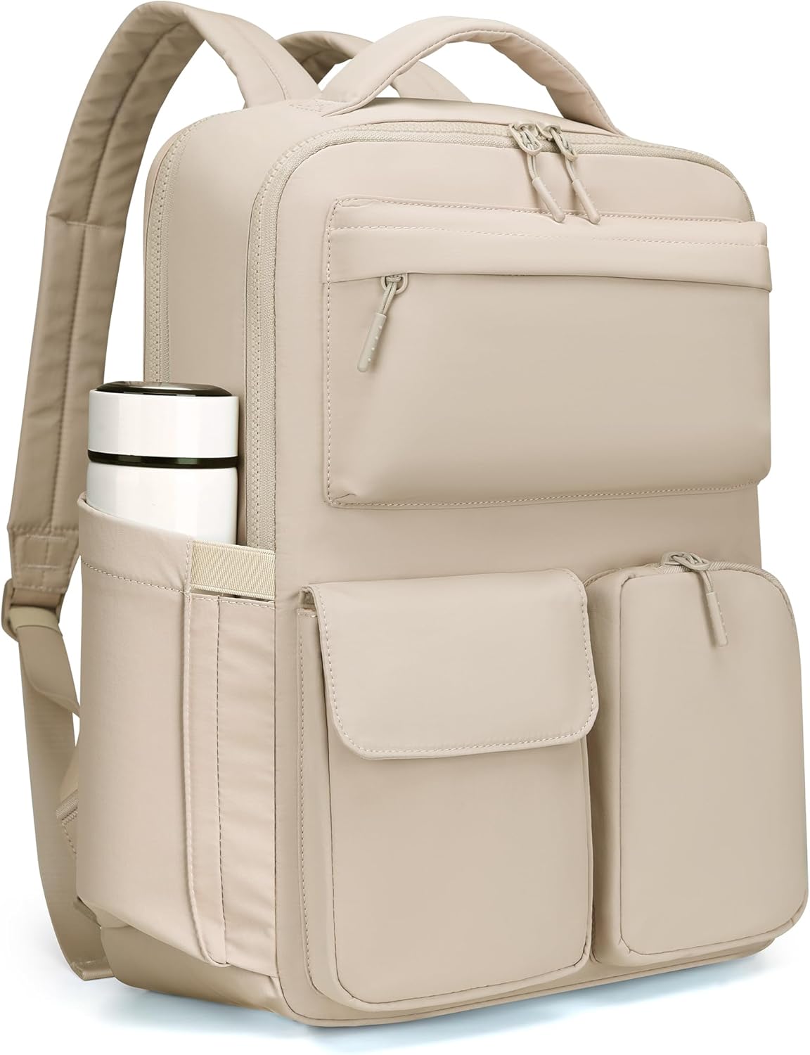 FODOKO Backpack for Work, Casual Backpack for Women Men Daypack Backpack for Travel College Bookbag