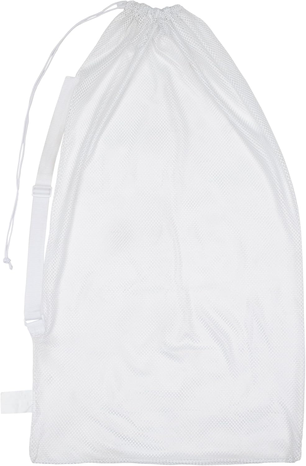 Champion Sports Mesh Equipment Bag – Heavy-Duty Nylon Drawstring Bag with Lock & ID Tag, Breathable