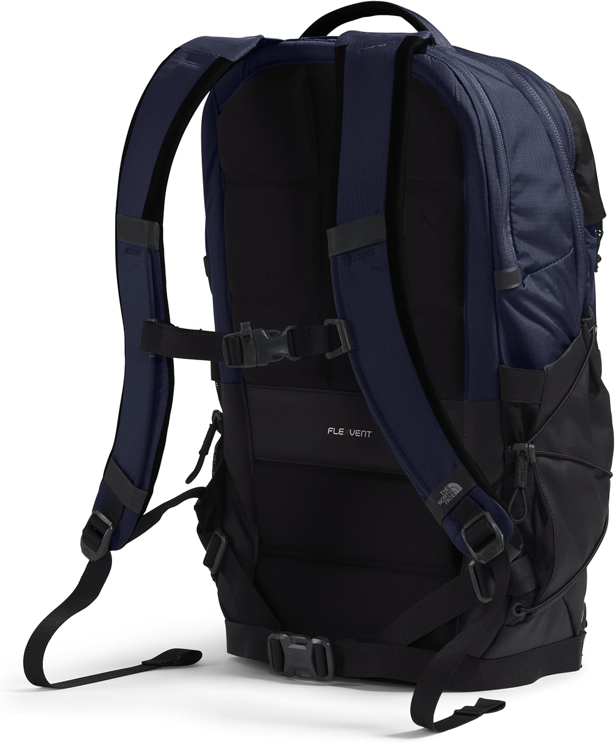 The North Face Borealis Commuter Laptop Backpack | Water Repellent Finish, 16" Laptop Sleeve, Large Main Compartment for Everyday Carry, TNF Navy/TNF Black-NPF, One Size
