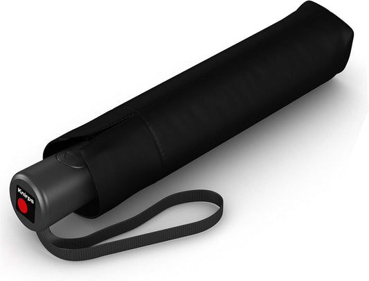 Knirps A.200 Medium Duomatic Windproof Umbrella for Adults – Automatic Open Close 38.5" Canopy, Travel Case Included